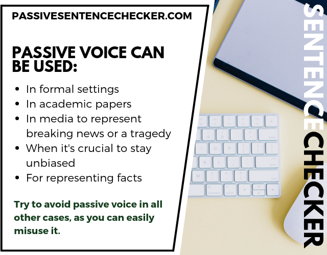 change word grammar check to active voice